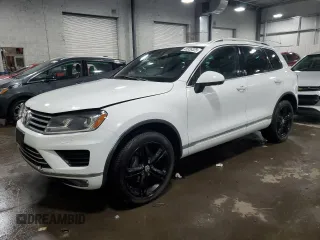 2017 Volkswagen Touareg Wolfsburg Edition с VIN WVGRF7BP7HD002143, выставлен на аукционе Copart как лот 45328325 с пробегом 107 476 миль миль и Списание • Salvage title. История ставок и продаж доступна на DreamBid. Изображение 1.