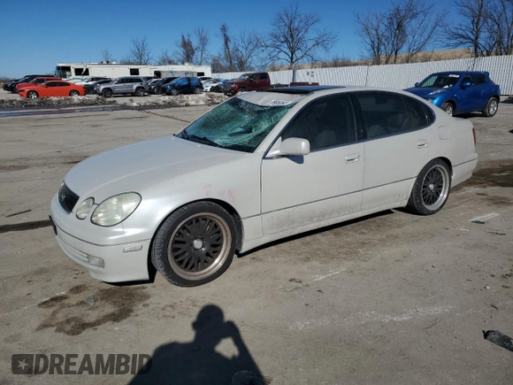 2004 Lexus GS 300 z VIN JT8BD69S140193509, wystawiony jako Copart lot #89053545 z przebiegiem 96 922 mil mil oraz Szkoda całkowita • Salvage title. Historia ofert i sprzedaży dostępna na DreamBid. Obrazek 1.