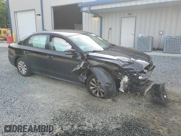 2015 Volkswagen Passat Wolfsburg Edition with VIN 1VWAT7A38FC062182, listed as a Copart auction lot 57321765 with 156,265 mi miles and Salvage title. Bid and sale history available at DreamBid. Image 4.