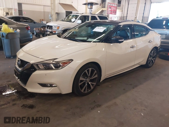 2017 Nissan Maxima SV with VIN 1N4AA6AP7HC434741, listed as a IAAI auction lot 40810102 with 80,187 mi miles and . Bid and sale history available at DreamBid. Image 20.