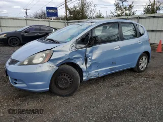 2010 Honda Fit with VIN JHMGE8H2XAC031873, listed as a Copart auction lot 50551365 with 55,490 mi miles and Salvage Title. Bid and sale history available at carsss.com. Image 1.
