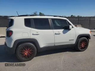 2017 Jeep Renegade Latitude with VIN ZACCJABB7HPG43613, listed as a Copart auction lot 50196975 with 107,434 mi miles and Salvage Title. Bid and sale history available at carsss.com. Image 3.
