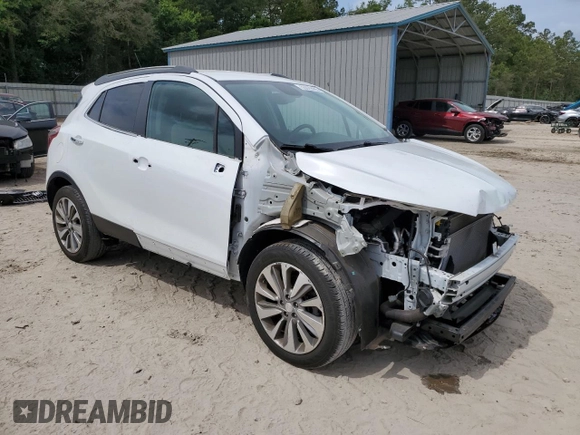 2019 Buick Encore Preferred with VIN KL4CJASB0KB700178, listed as a Copart auction lot 55029485 with 21,512 mi miles and Salvage Title. Bid and sale history available at DreamBid. Image 4.