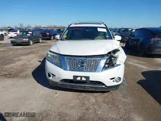2014 Nissan Pathfinder SL with VIN 5N1AR2MN9EC635831, listed as a IAAI auction lot 41216252 with 142,455 mi miles. Bid and sale history available at carsss.com. Image 11.