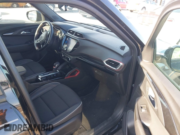2023 Chevrolet TrailBlazer RS with VIN KL79MTSL5PB125754, listed as a IAAI auction lot 41882006 with 14,223 mi miles and . Bid and sale history available at DreamBid. Image 5.