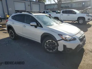 2021 Subaru Crosstrek Premium with VIN JF2GTAEC3MH676191, listed as a Copart auction lot 53795375 with 22,537 mi miles and Salvage title. Bid and sale history available at DreamBid. Image 4.