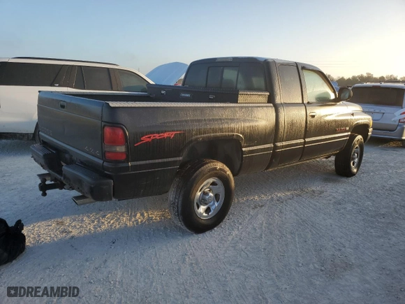 1998 Dodge Ram 1500 with VIN 3B7HF13Y2WG216168, listed as a Copart auction lot 76742244 with 0 mi miles and Non Repairable. Bid and sale history available at carsss.com. Image 3.