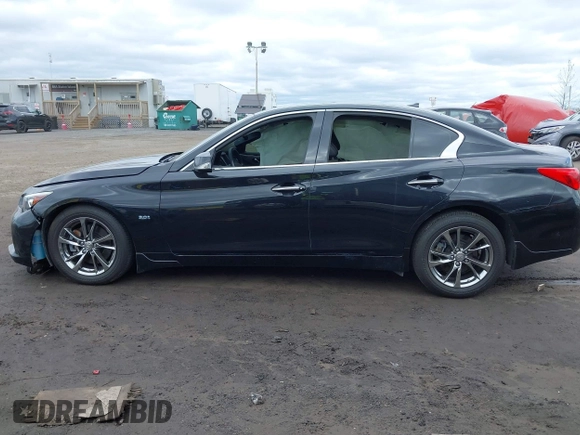 2017 Infiniti Q50 Signature Edition z VIN JN1EV7AR7HM837221, wystawiony jako IAAI lot #42023279 z przebiegiem 16 563 mil mil oraz . Historia ofert i sprzedaży dostępna na DreamBid. Obrazek 13.