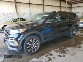 2022 Ford Explorer ST-Line z VIN 1FMSK8KHXNGA19797, wystawiony jako Copart lot #54931965 z przebiegiem 24 802 mil mil oraz Szkoda całkowita • Salvage title. Historia ofert i sprzedaży dostępna na DreamBid. Obrazek 1.