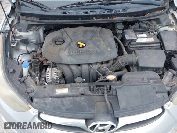 2013 Hyundai Elantra GLS z VIN 5NPDH4AEXDH187512, wystawiony jako IAAI lot #42360040 z przebiegiem 200 441 mil mil oraz . Historia ofert i sprzedaży dostępna na DreamBid. Obrazek 10.