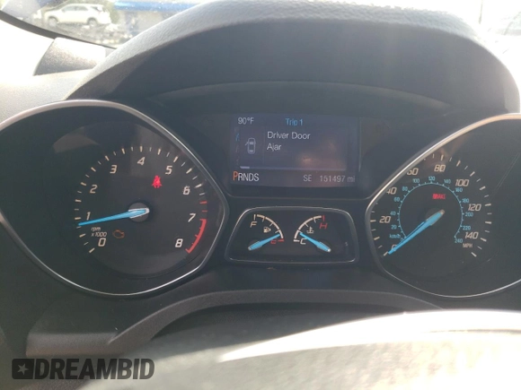 2013 Ford Escape SE with VIN 1FMCU0GX7DUC72592, listed as a Copart auction lot 54784265 with 151,497 mi miles and Clean Title. Bid and sale history available at carsss.com. Image 9.
