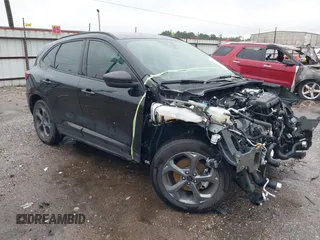 2024 Ford Escape ST-Line with VIN 1FMCU0MN2RUB58851, listed as a IAAI auction lot 41531457 with 6,347 mi miles and . Bid and sale history available at DreamBid. Image 1.