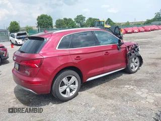 2018 Audi Q5 Premium Plus with VIN WA1BNAFY1J2036129, listed as a IAAI auction lot 42637234 with 75,016 mi miles and . Bid and sale history available at DreamBid. Image 4.