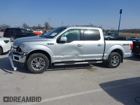 2018 Ford F-150 XL with VIN 1FTEW1E53JKD72694, listed as a IAAI auction lot 41740655 with 150,330 mi miles. Bid and sale history available at carsss.com. Image 14.