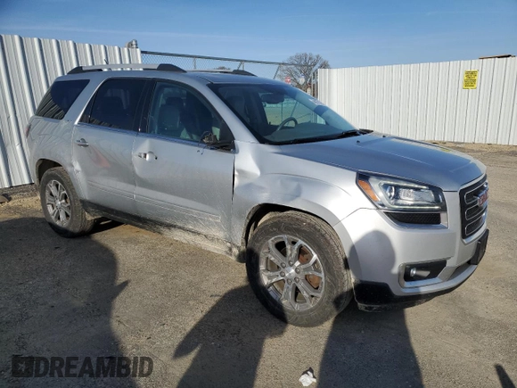 2014 GMC Acadia SLT with VIN 1GKKVRKD0EJ162621, listed as a Copart auction lot 48676785 with 177,584 mi miles and Clean Title. Bid and sale history available at DreamBid. Image 4.