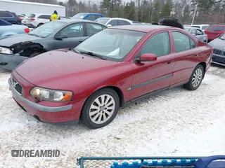2004 Volvo S60 with VIN YV1RH59H442383340, listed as a IAAI auction lot 41454188 with 148,703 mi miles. Bid and sale history available at carsss.com. Image 2.