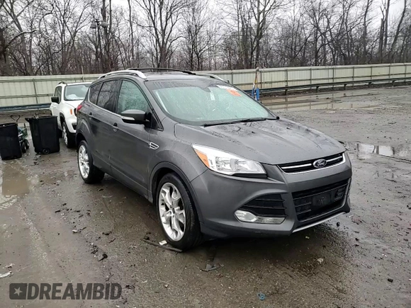 2015 Ford Escape Titanium with VIN 1FMCU9J98FUC02987, listed as a Copart auction lot 43179485 with 60,410 mi miles and Salvage Title. Bid and sale history available at carsss.com. Image 11.