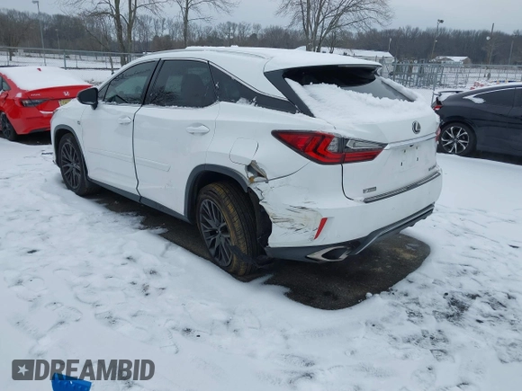 2018 Lexus RX 350 z VIN 2T2BZMCA6JC139224, wystawiony jako IAAI lot #41133456 z przebiegiem 103 542 mil mil oraz . Historia ofert i sprzedaży dostępna na DreamBid. Obrazek 3.