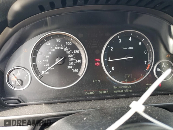 2016 BMW 5 Series 535i with VIN WBA5B1C55GG134207, listed as a Copart auction lot 54599995 with 152,409 mi miles and Clean Title. Bid and sale history available at carsss.com. Image 9.