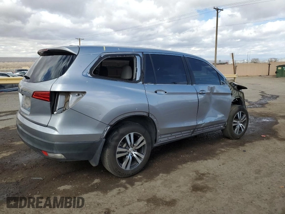 2016 Honda Pilot EX-L with VIN 5FNYF5H73GB007780, listed as a Copart auction lot 45038765 with 102,344 mi miles and Salvage Title. Bid and sale history available at DreamBid. Image 3.