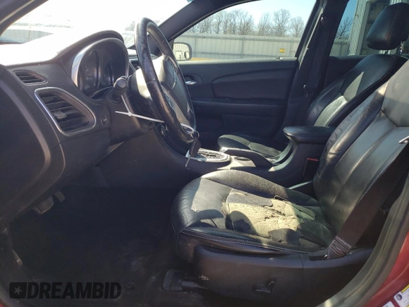 2014 Chrysler 200 Limited with VIN 1C3CCBCG5EN199179, listed as a Copart auction lot 52230375 with 86,420 mi miles and Salvage Title. Bid and sale history available at carsss.com. Image 7.