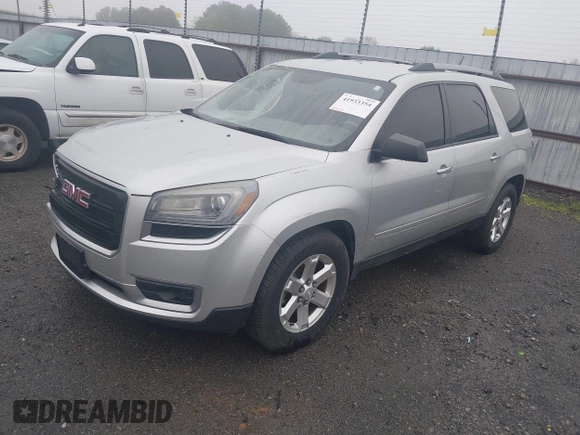 2014 GMC Acadia SLE with VIN 1GKKRNED9EJ365970, listed as a IAAI auction lot 41933354 with 172,232 mi miles and . Bid and sale history available at carsss.com. Image 20.