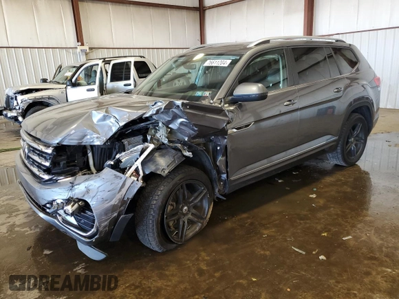 2021 Volkswagen Atlas SEL R-Line с VIN 1V2SR2CA8MC564688, выставлен на аукционе Copart как лот 76611204 с пробегом 50 245 миль миль и Списание • Salvage title. История ставок и продаж доступна на DreamBid. Изображение 1.
