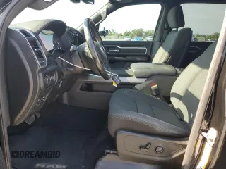 2019 Ram 1500 Big Horn with VIN 1C6SRFFT3KN650053, listed as a Copart auction lot 63852325 with 62,247 mi miles and Salvage title. Bid and sale history available at DreamBid. Image 7.