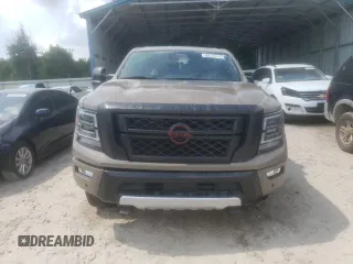 2023 Nissan Titan XD PRO-4X with VIN 1N6AA1FB4PN111502, listed as a Copart auction lot 60640414 with 13,254 mi miles and Non Repairable. Bid and sale history available at carsss.com. Image 5.