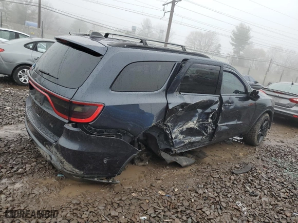 2014 Dodge Durango Limited with VIN 1C4SDJDTXEC378128, listed as a Copart auction lot 84163664 with 132,131 mi miles and Salvage Title. Bid and sale history available at carsss.com. Image 3.