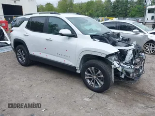 2025 Chevrolet Equinox AWD LT with VIN 3GNAXPEG5SL128164, listed as a IAAI auction lot 42281222 with 16,412 mi miles and . Bid and sale history available at DreamBid. Image 1.