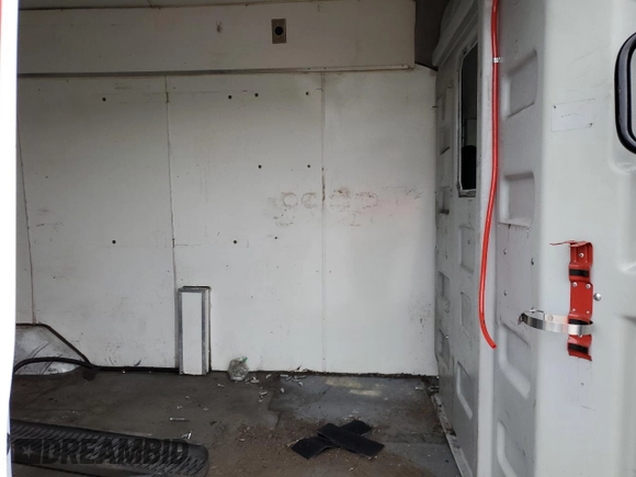 2022 Ford Transit Cargo with VIN 1FTBW3X89NKA31604, listed as a Copart auction lot 43710745 with 52,329 mi miles and Salvage title. Bid and sale history available at DreamBid. Image 11.