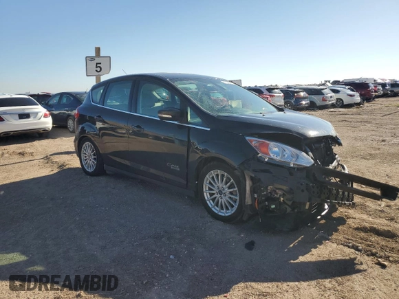 2015 Ford C-Max Energi SEL with VIN 1FADP5CUXFL112830, listed as a Copart auction lot 67725864 with 64,700 mi miles and Salvage Title. Bid and sale history available at carsss.com. Image 4.