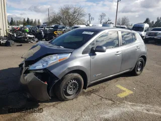 2015 Nissan LEAF SV with VIN 1N4AZ0CP4FC307459, listed as a Copart auction lot 47278443 with 91,558 mi miles. Bid and sale history available at carsss.com. Image 1.