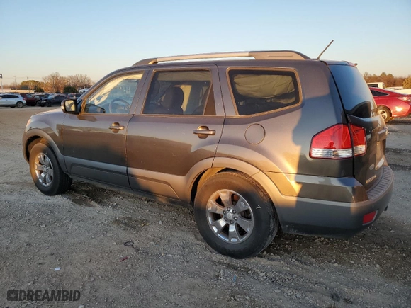 2009 Kia Borrego LX with VIN KNDJJ741095028068, listed as a Copart auction lot 46903695 with 126,603 mi miles and Salvage Title. Bid and sale history available at carsss.com. Image 2.