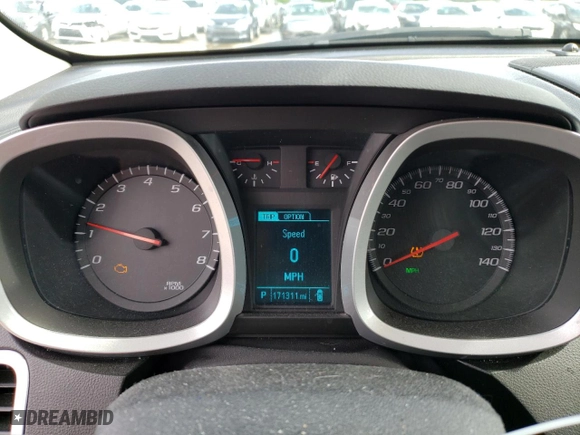2013 Chevrolet Equinox LT with VIN 2GNALDEK8D6334603, listed as a Copart auction lot 53289854 with 171,311 mi miles and Non Repairable. Bid and sale history available at carsss.com. Image 9.