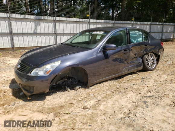 2007 Infiniti G35 Journey with VIN JNKBV61E77M710649, listed as a Copart auction lot 67612944 with 75,566 mi miles and Salvage Title. Bid and sale history available at DreamBid. Image 1.