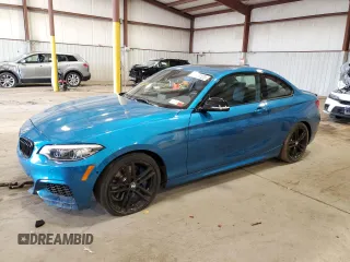 2020 BMW 2 Series M240i with VIN WBA2J5C07L7F81572, listed as a Copart auction lot 72410123 with 19,275 mi miles. Bid and sale history available at carsss.com. Image 1.