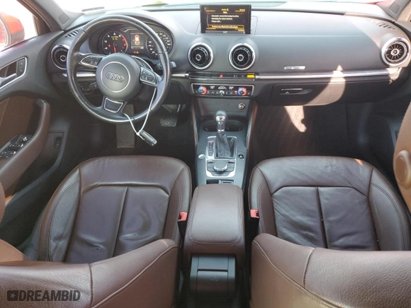2015 Audi A3 2.0T Premium Plus with VIN WAUEFGFF4F1017327, listed as a Copart auction lot 45599745 with 80,035 mi miles and Salvage Title. Bid and sale history available at carsss.com. Image 8.