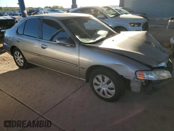 2001 Nissan Altima GXE with VIN 1N4DL01D21C186267, listed as a Copart auction lot 80228694 with 145,442 mi miles and Salvage Title. Bid and sale history available at carsss.com. Image 4.