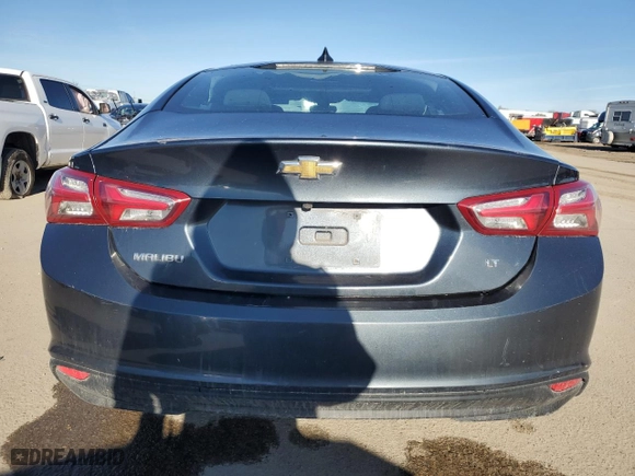 2020 Chevrolet Malibu LT with VIN 1G1ZD5ST6LF119701, listed as a Copart auction lot 46706865 with 114,650 mi miles and Salvage Title. Bid and sale history available at carsss.com. Image 6.