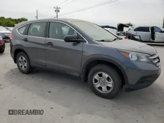 2014 Honda CR-V LX with VIN 2HKRM3H34EH507070, listed as a Copart auction lot 70741094 with 118,362 mi miles and Salvage Title. Bid and sale history available at carsss.com. Image 4.