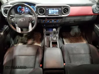 2017 Toyota Tacoma SR5 with VIN 5TFDZ5BN5HX028165, listed as a Copart auction lot 52676445 with 114,824 mi miles and Salvage Title. Bid and sale history available at carsss.com. Image 8.