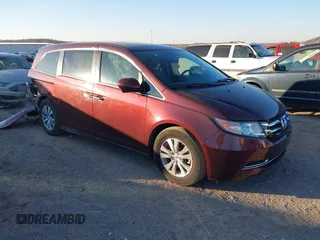 2017 Honda Odyssey EX-L with VIN 5FNRL5H62HB022308, listed as a IAAI auction lot 41213635 with 97,161 mi miles and . Bid and sale history available at DreamBid. Image 1.