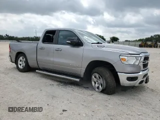 2022 Ram 1500 Big Horn with VIN 1C6SRFBT6NN135557, listed as a Copart auction lot 55143785 with 64,930 mi miles and Salvage title. Bid and sale history available at DreamBid. Image 4.