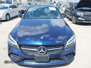 2020 Mercedes-Benz C 300 with VIN WDDWF8DB6LR527033, listed as a IAAI auction lot 41958754 with 43,406 mi miles and . Bid and sale history available at carsss.com. Image 12.