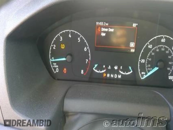 2021 Ford Transit Cargo with VIN 1FTYE1C82MKA94596, listed as a IAAI auction lot 42821368 with 91,455 mi miles and . Bid and sale history available at DreamBid. Image 9.