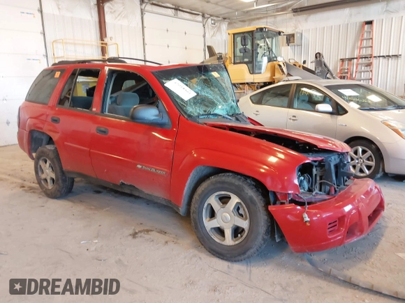 2002 Chevrolet TrailBlazer LTZ with VIN 1GNDT13S922185076, listed as a IAAI auction lot 42018561 with Not Provided miles and . Bid and sale history available at DreamBid. Image 1.