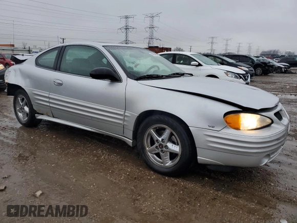 2002 Pontiac Grand Am with VIN 1G2NF12E82C261708, listed as a Copart auction lot 80855994 with 117,140 mi miles and Salvage title. Bid and sale history available at DreamBid. Image 4.