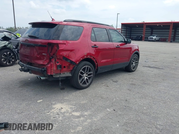 2019 Ford Explorer Sport with VIN 1FM5K8GT0KGB06646, listed as a IAAI auction lot 41865944 with 106,289 mi miles and . Bid and sale history available at DreamBid. Image 4.